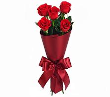Букет 5 Красных роз Эдлесс Лав в Кобралово