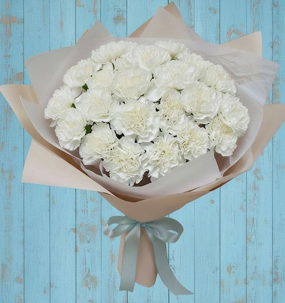 Букет цветов из: Гвоздики в Кобралово