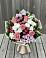 Букет цветов из: Альстромерии, Гвоздики, Розы и Хризантемы в Кобралово
