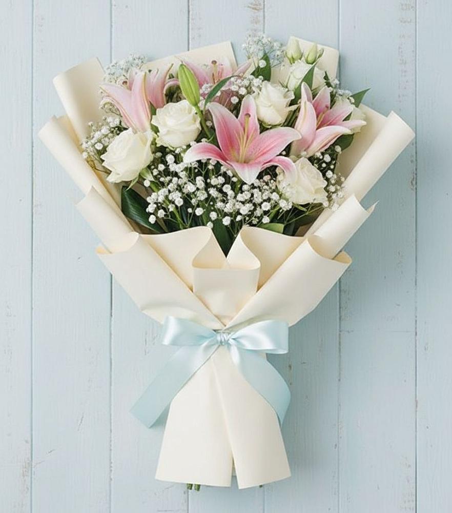 Букет цветов из: Лилии в Кобралово