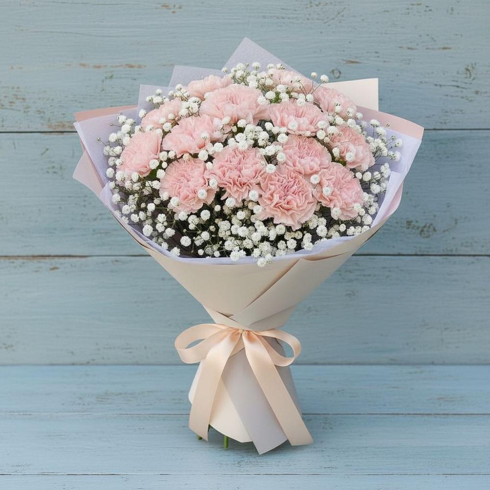 Букет цветов из: Гвоздики в Кобралово