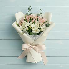 Букет цветов из:  Альстромерии в Кобралово