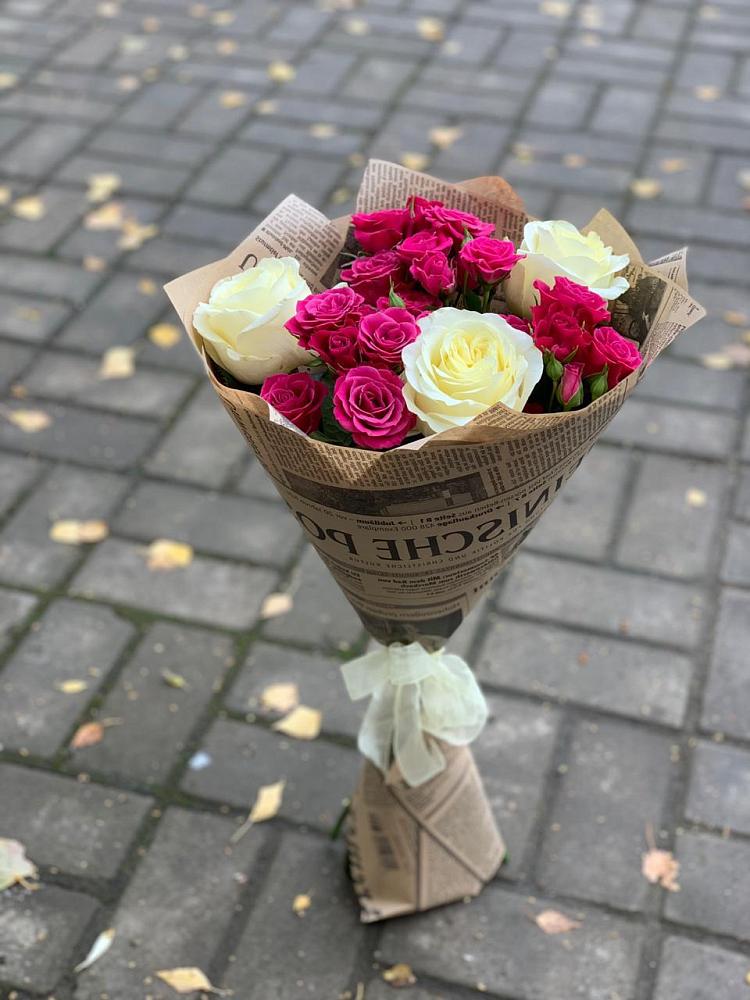 Букет цветов из: Розы в Кобралово